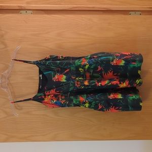 Love Moschino Dress Parrots Macaws 4